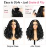Yaki Detroit Layered V Part Wig Synthetic Half Wig For