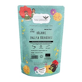Tea People Organic English Breakfast - 75g Retail Pack