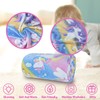 Glow in The Dark Throw Blanket,Unicorn Throw Blanket Soft Flannel