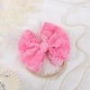 Lanmerry Baby Girl Headbands with Bows Handmade Baby Hairbands Stretchy