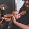 Hollow Moon Baby Wrap Carrier - Natural 100% Breathable Cotton