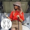 HAIKING Magnetic Golf Hat Clips, 4 Pcs 25mm Golf Ball