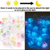 BB Beadthoven Mermaid Tail Glow in the Dark Charms, 28pcs,