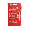 Grin Ultra Smooth Watermelon Flavoured Floss Picks, 80 Pack, Nano-Hydroxyapatite