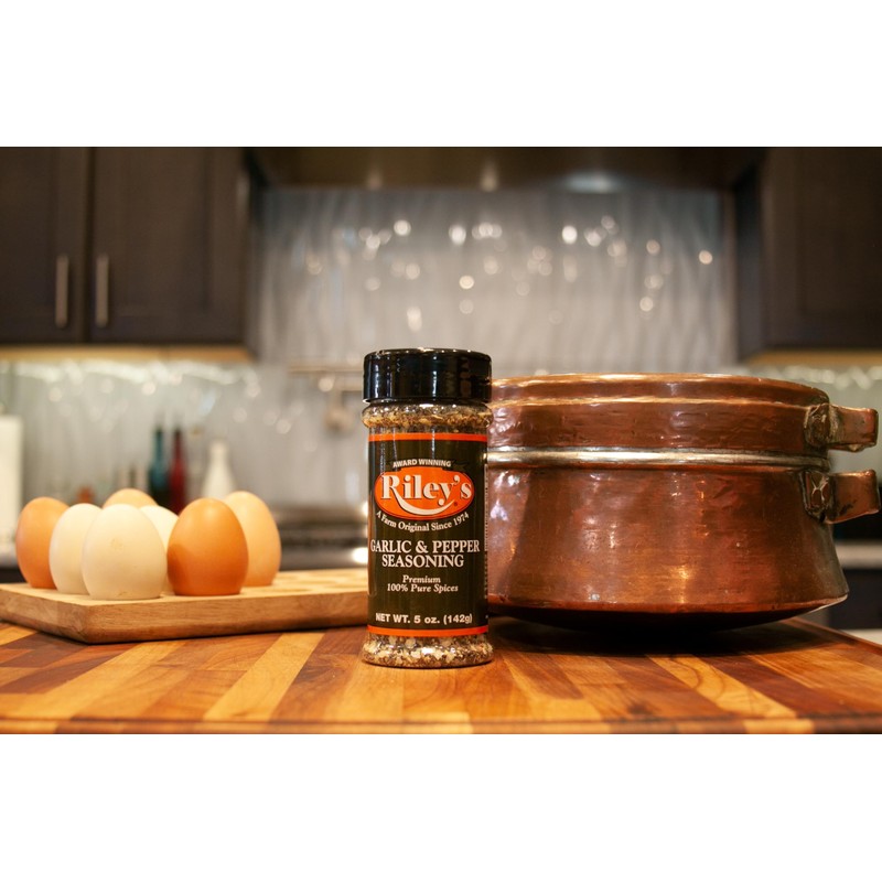 Riley's Garlic & Pepper Seasoning