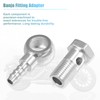 X AUTOHAUX 14mm ID 8mm OD M14x1.5 Banjo Fitting Adapter