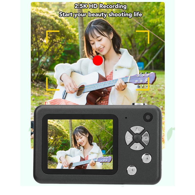 2.5K HD Selfie Camera 8 Times Zoom Automatic Light Sensitivity