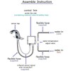 Electronic Bathroom Faucet Automatic Sensor Touchless Bathroom Sink Faucet Chrome,