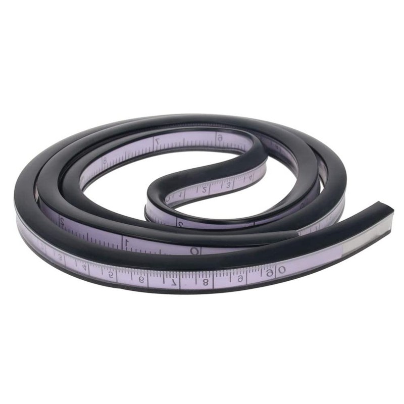 Utoolmart Flexible Curve Ruler,Graduated 90cm / 35.4-inch with Inking Edge,