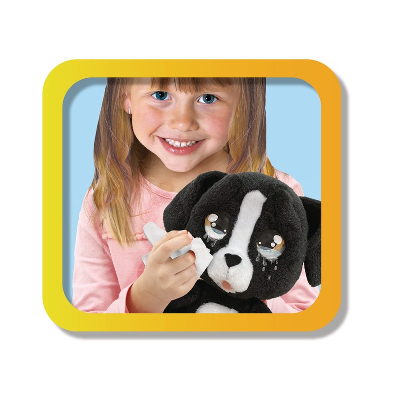 Giochi Preziosi Cry Pets Plush Toy with Functions, Black