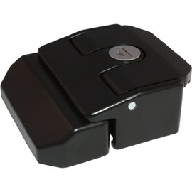 3D24 eu Dirak Latch simultaneously locking, die-cast zinc, black powder-coated