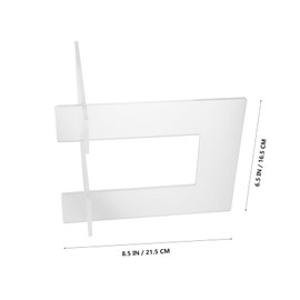 Operitacx Bike Kickstand Durable Acrylic Parking Stand for Balance Bikes and Scooters Lightweight Storage for Secure Display and Easy Setup Suitable for Various Models