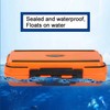 Aventik Waterproof Fishing Tackle Box Lures Hooks Bait Storage Case