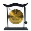 Gong with Beater Portable Brass Gong Small Tamtam Gong H1303