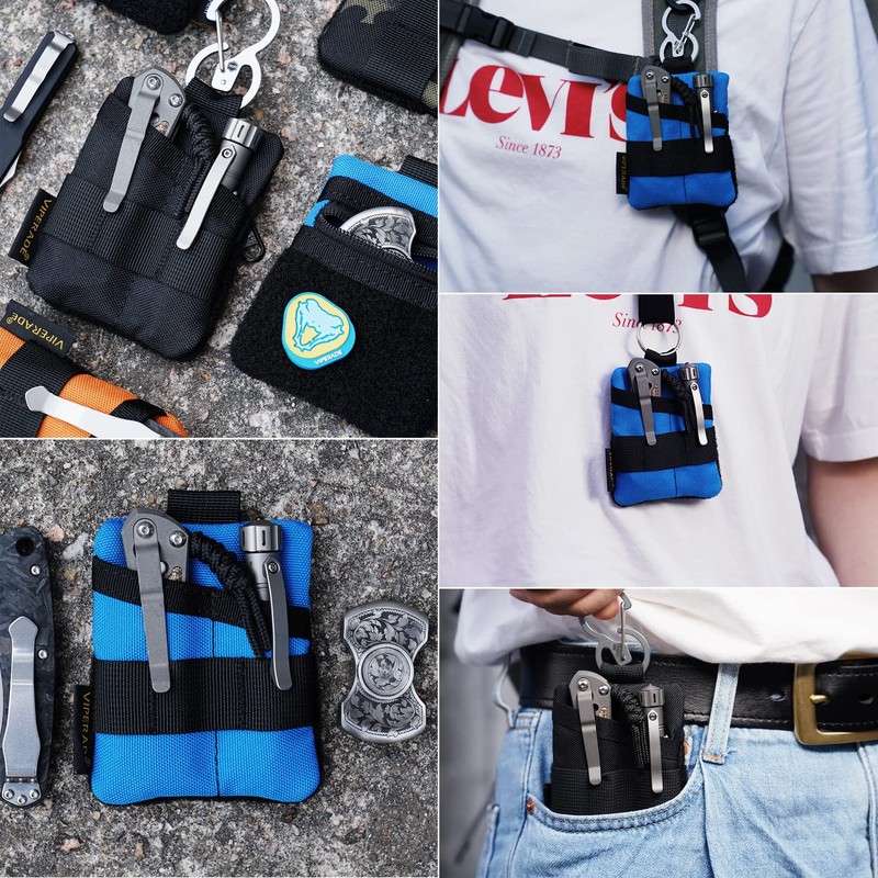 VIPERADE VE13 Mini EDC Pouch, Small EDC Organiser Bag with