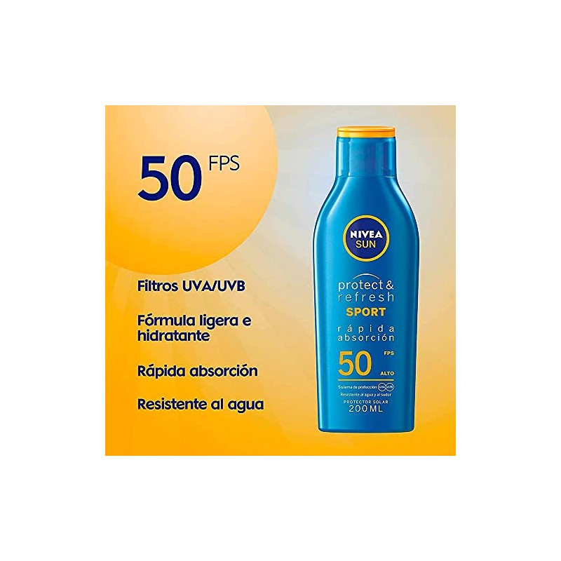 Nivea Sun Protector Solar Loción Fps 50 Para Piel Sensible