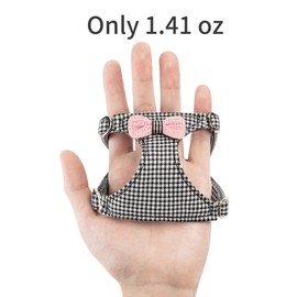 Puppytie No Pull xs Dog Harness with Multifunction Dog Leash,Soft Adjustable No Choke Escape Proof Pet Harness Vest,Knitted Green,xs