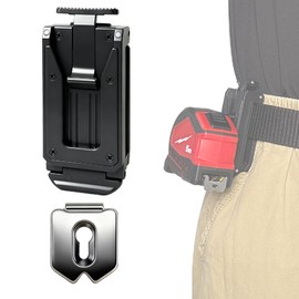 [MAGG HEVI] Tape Measure Holder,Quick Draw Tape Measure Holster,Tape Measure Belt Clip with Quick-Release Clip,Measuring Tape Holder for Belt