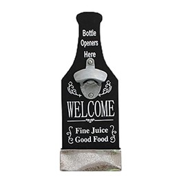 Abrebotellas, Abridor de Botellas de Pared con Forma de Cerveza de Estilo Vintage, Decoración del Hogar, Abridor de Botellas de Cerveza Personalizado, Regalos de Aniversario