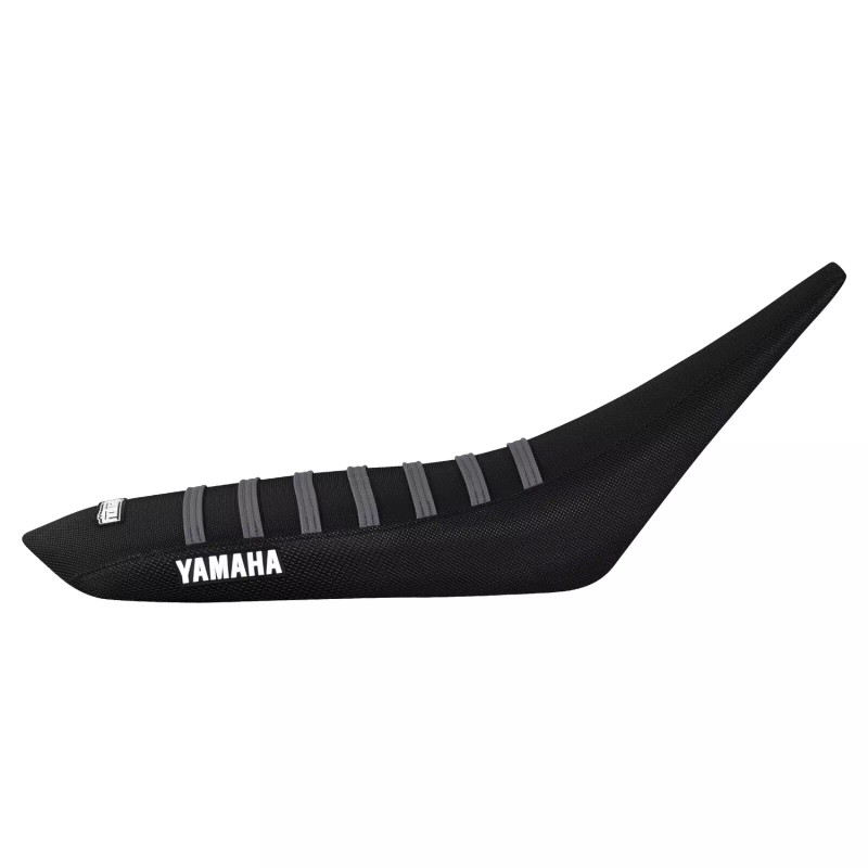 Yamaha YFZ 450 Seat Cover 2004-2013 all BLACK/ GREY ribs