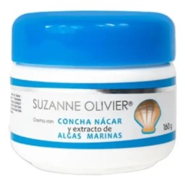 Crema Facial Suzanne Olivier Concha Nácar Y Algas Marinas