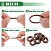 Motoforti Universal O Ring Seal Gasket, Orings Seal Washer Replacement