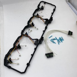 Cummins Valve Cover Gasket Harness Kit Fit For 06-18 Dodge Ram Cummins Diesel 5.9L 6.7L