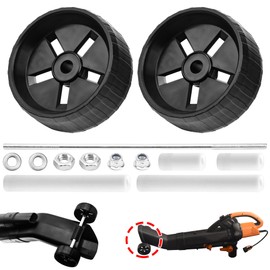 WG509 Replacement Wheel Assembly for WORX WG509 WG505 12 Amp Trivac 3-in-1 Electric Leaf Blower Leaf Vacuum, Reduces Strain from Handheld Leaf Blowers Enhances Efficiency