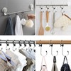 JUSTBOKU S-Shaped Hook, No Falling, Stainless Steel, Rust Free, S