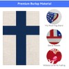 Pretty_jessie Finland Flag Finnish Garden Flags 12x18 Double-Sided Small Burlap