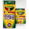 12ct Crayola Colored Pencils Pre-Sharpened & 24ct Crayola Crayons Basic