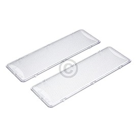Lamp Cover 175 x 60 mm Compatible with Bosch Siemens Neff Constructa Cooker Hood 2 Pieces - No. 264984