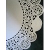 ROYAL PAPER 25 pcs 5" INCH ROYAL LACE BRIGHT WHITE