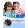 Nabevi Headphones for Kids for School, Kids Headphones with Microphone,