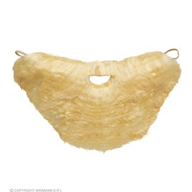 Character Beard with Tash - Blonde Character Novelty Fake False Moustaches Beards Sideburns etc for Fancy Dress Accessory