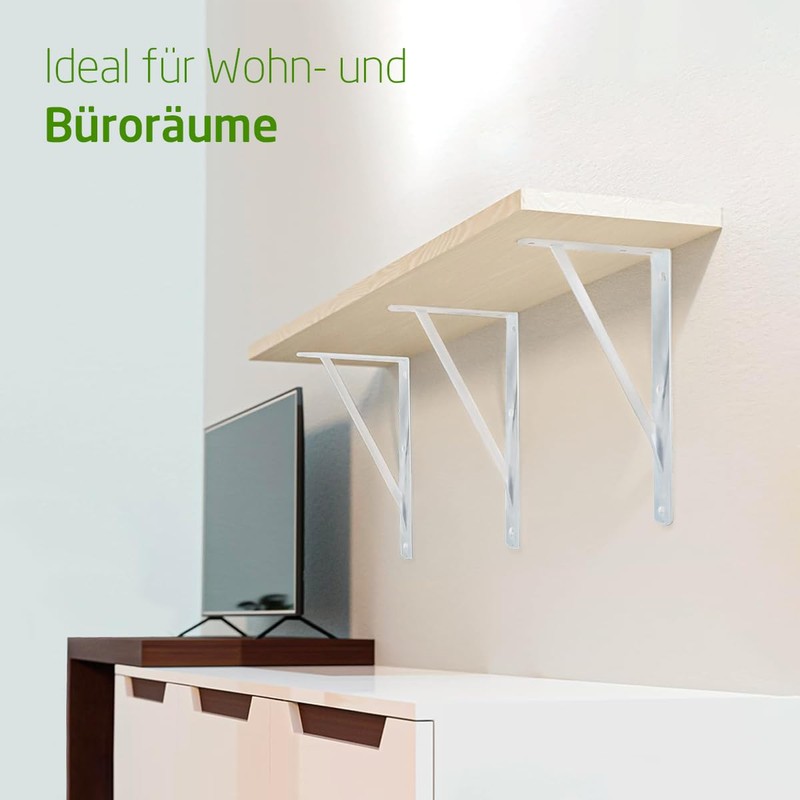 Amig - Shelf Bracket Stainless Steel | Metal Bracket for