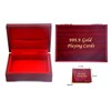 FREE SHIP DEAL Luxury 24K Gold Foil Poker Playing Cards