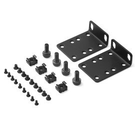 PhyinLan Rack Mount Kit 19 Inch Large Compatibility Rack Ears for Cisco, D-Link, Dell PowerConnect, HP V1910, Linksys and NETGEAR Switches