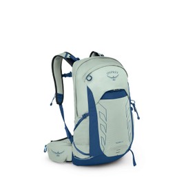 Osprey Talon 22L Men's Lightweight Hiking Backpack with Hipbelt, Frosty Mint Green/Night Shift