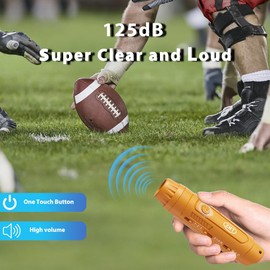 ZHT Electronic Whistle 3 Tone High Volume Adjustable. Handheld Sports Whistle with Lanyard for Referees Coaches Teachers, Camping, Hiking Outdoor Emergency Whistle