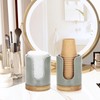 Soleebee Ceramic Bathroom Cup Dispenser, Hold 3 oz Mouthwash Cup