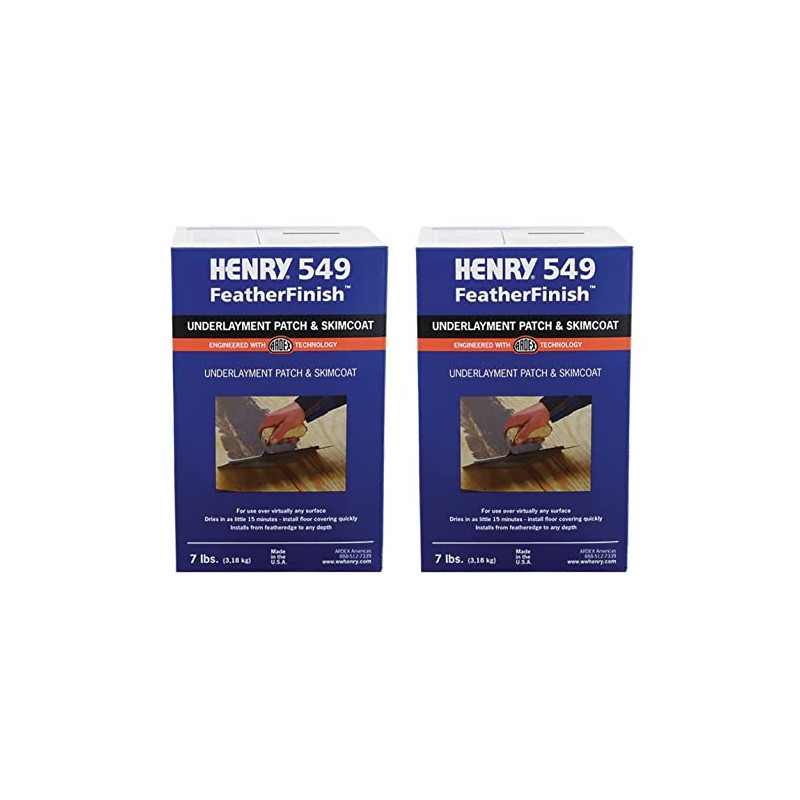 Henry, WW Company 12163 549 Feather Finish Coat, 7 lb