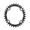 Bicycle Oval Aluminium Alloy Chainring for BCD 104mm Single Speed