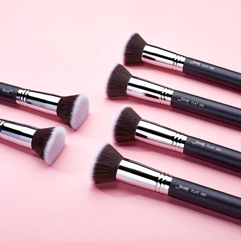 Jessup Kabuki Foundation Brush Professional Face Brush Cosmetic Brush Synthetic