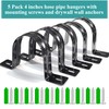 Pertresion Dust Collection Hose and Pipe Holder Adjustable Hangers Bracket,