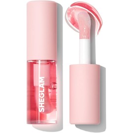 SHEGLAM Jelly Wow Aceite labial hidratante no pegajoso Brillo labial hidratante y voluminizador - Berry Involved