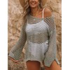 Rayson Women's Bikini Cover Up Beachwear Knitted Crochet Bikini Beach