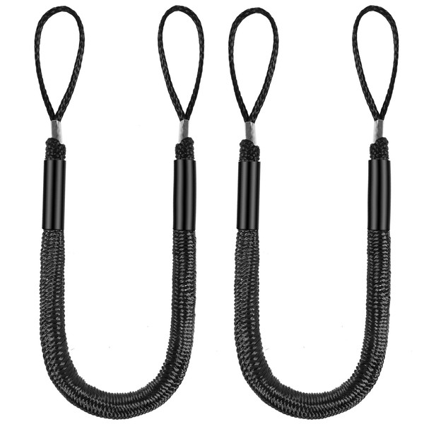 2 Pack Bungee Dock Line & Rope Ties Boat Dock