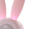Kids Alarm Clock, Digital Alarm Clock Cute Bunny Shape Silica