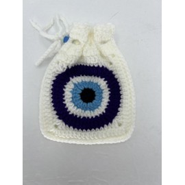 Bag Organizer, Acrylic Yarn Handmade Crochet Knitting, Small Bags, pouch, Pouch For Your Accessories, Makeup, Cute Trinket Pouch